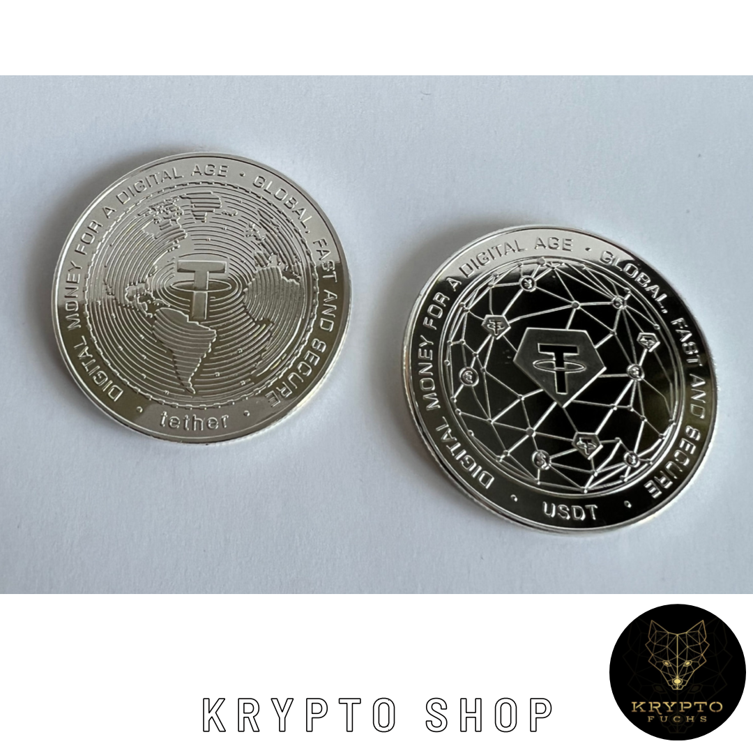 Tether USDT Kryptomünze 2021 Edition