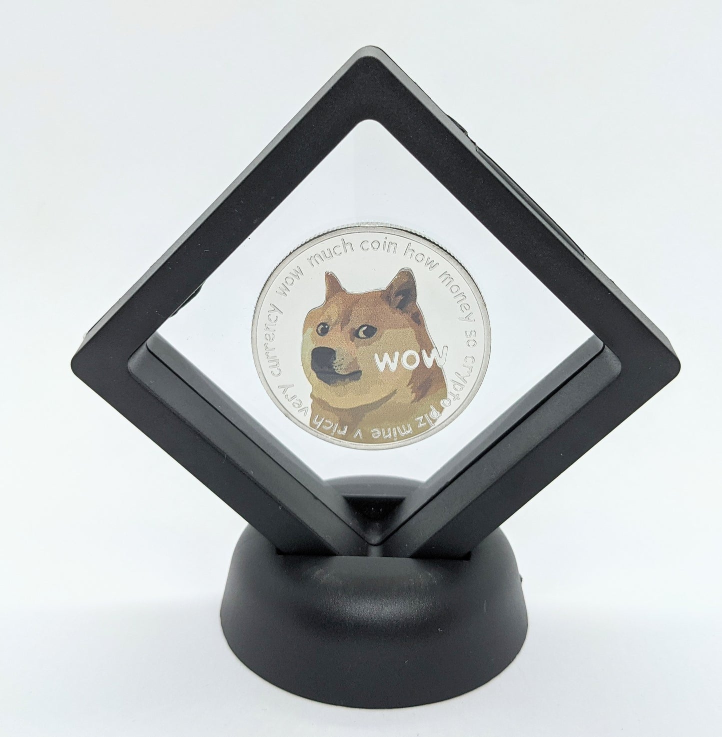 Dogecoin DOGE bicolor Kryptomünze