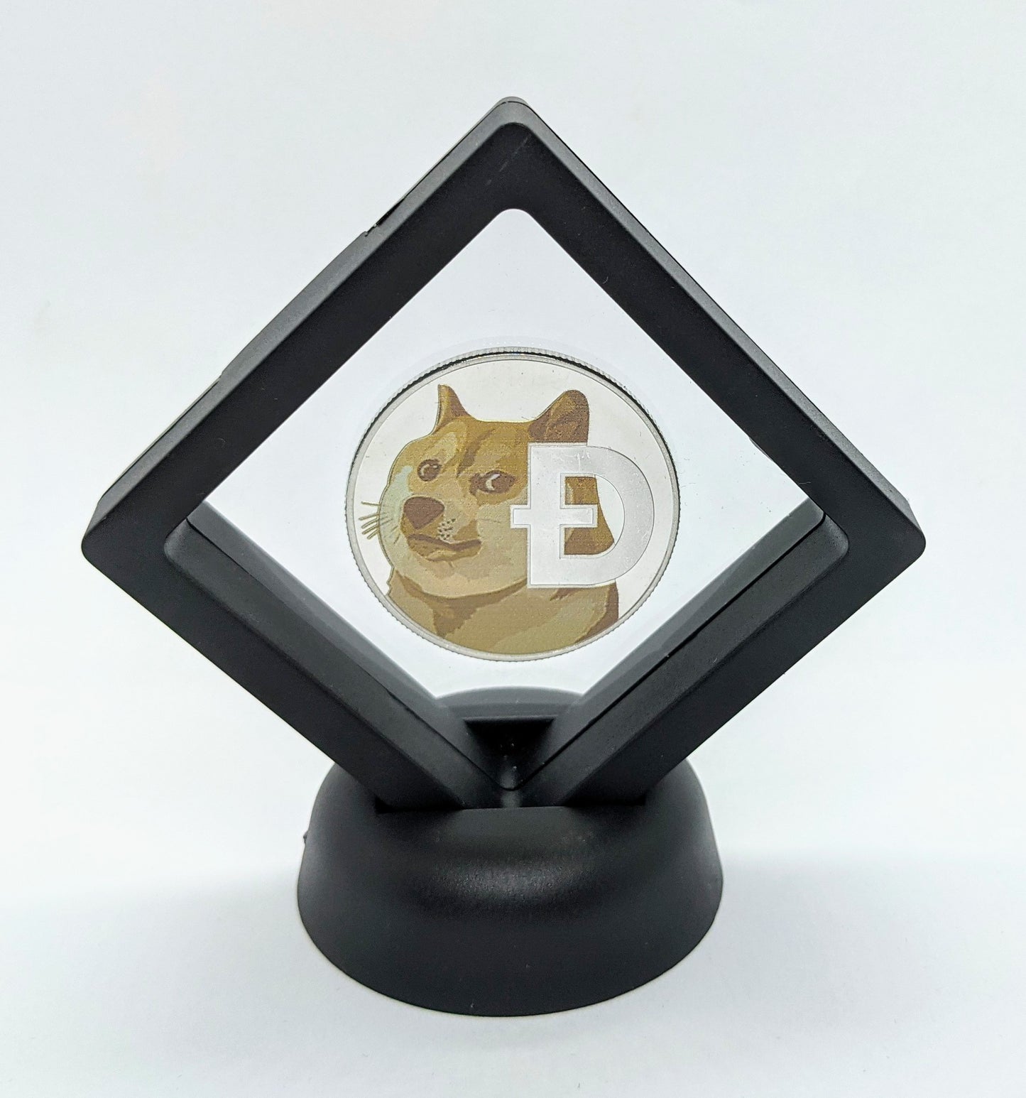 Dogecoin DOGE bicolor Kryptomünze