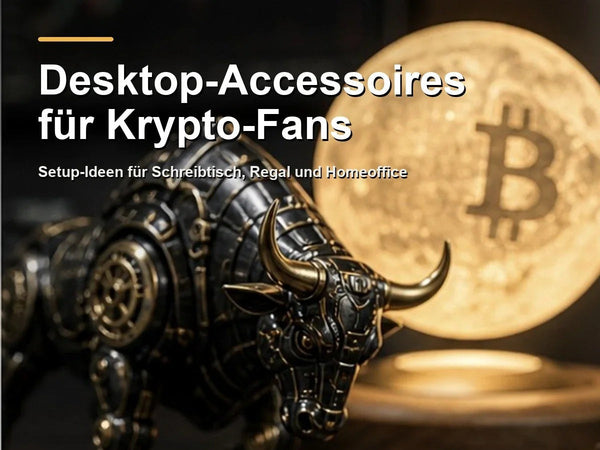 Die richtigen Desktop-Accessoires für Krypto-Enthusiasten