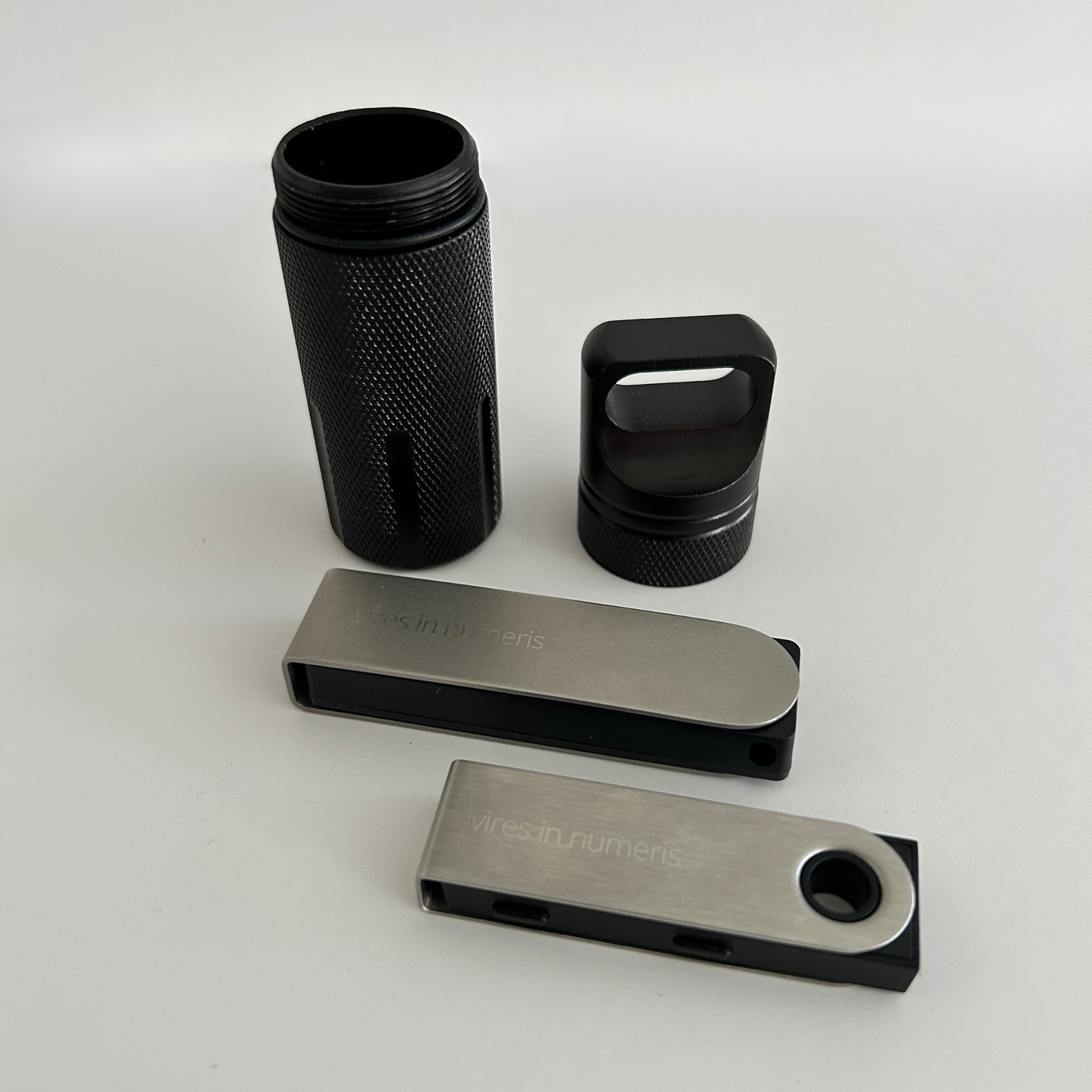 Hardware Wallet Schutzhülle – CNC-Aluminium für Ledger Nano X