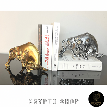 Bitcoin Bulle Miami Krypto 2022 BTC Skulptur