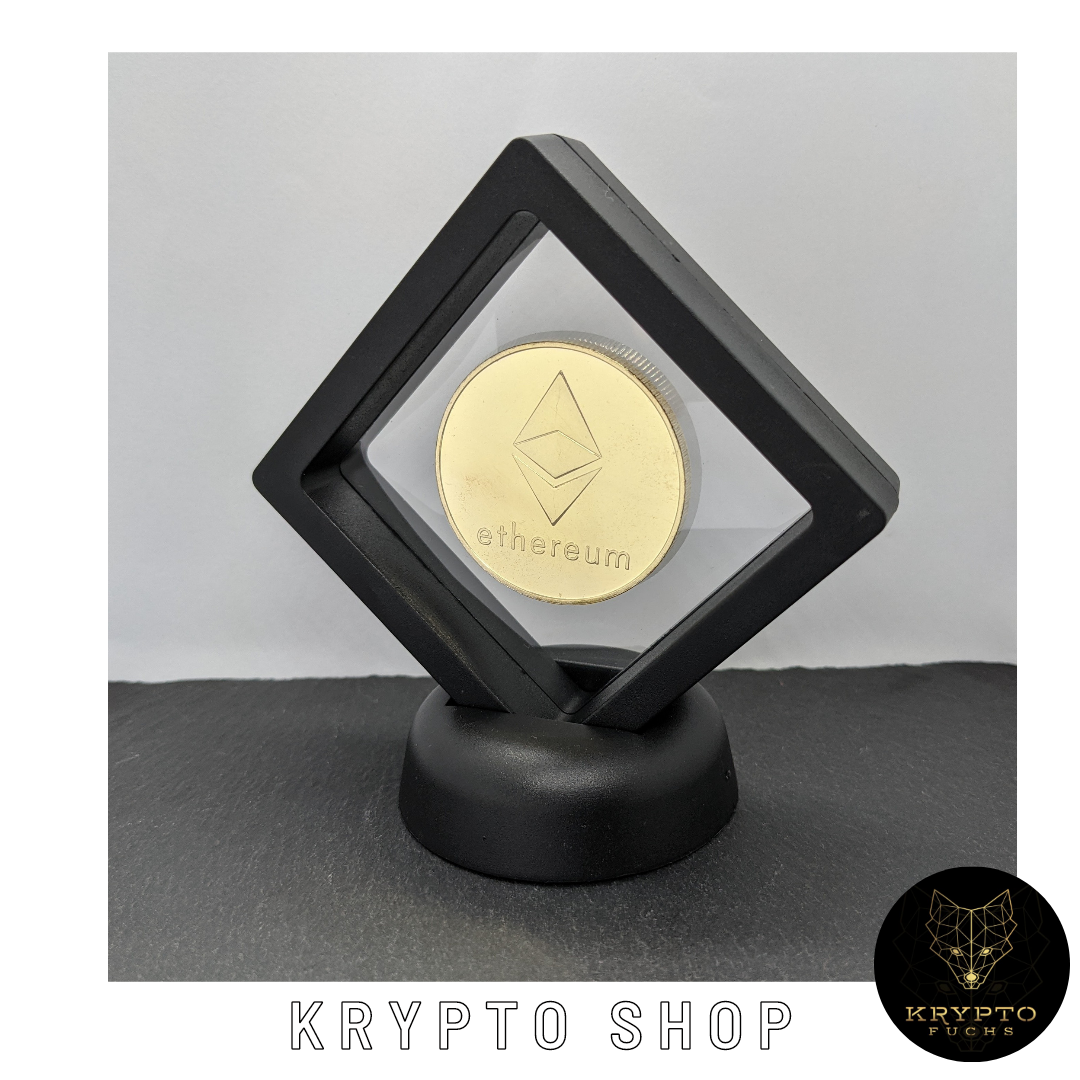 Ethereum ETH Kryptomünze – Rückseite | KryptoFuchs