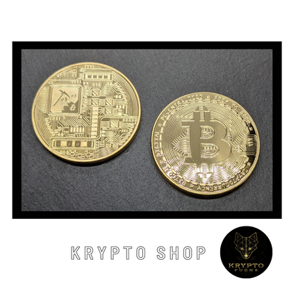 Bitcoin BTC Kryptomünze