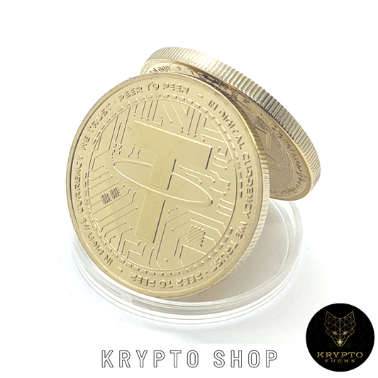 Tether USDT Kryptomünze – Rückseite | KryptoFuchs
