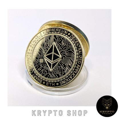 Ethereum ETH Kryptomünze 2021 Edition – nur Münze | KryptoFuchs