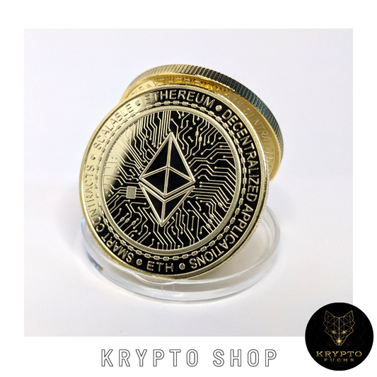Ethereum ETH Kryptomünze 2021 Edition – nur Münze | KryptoFuchs