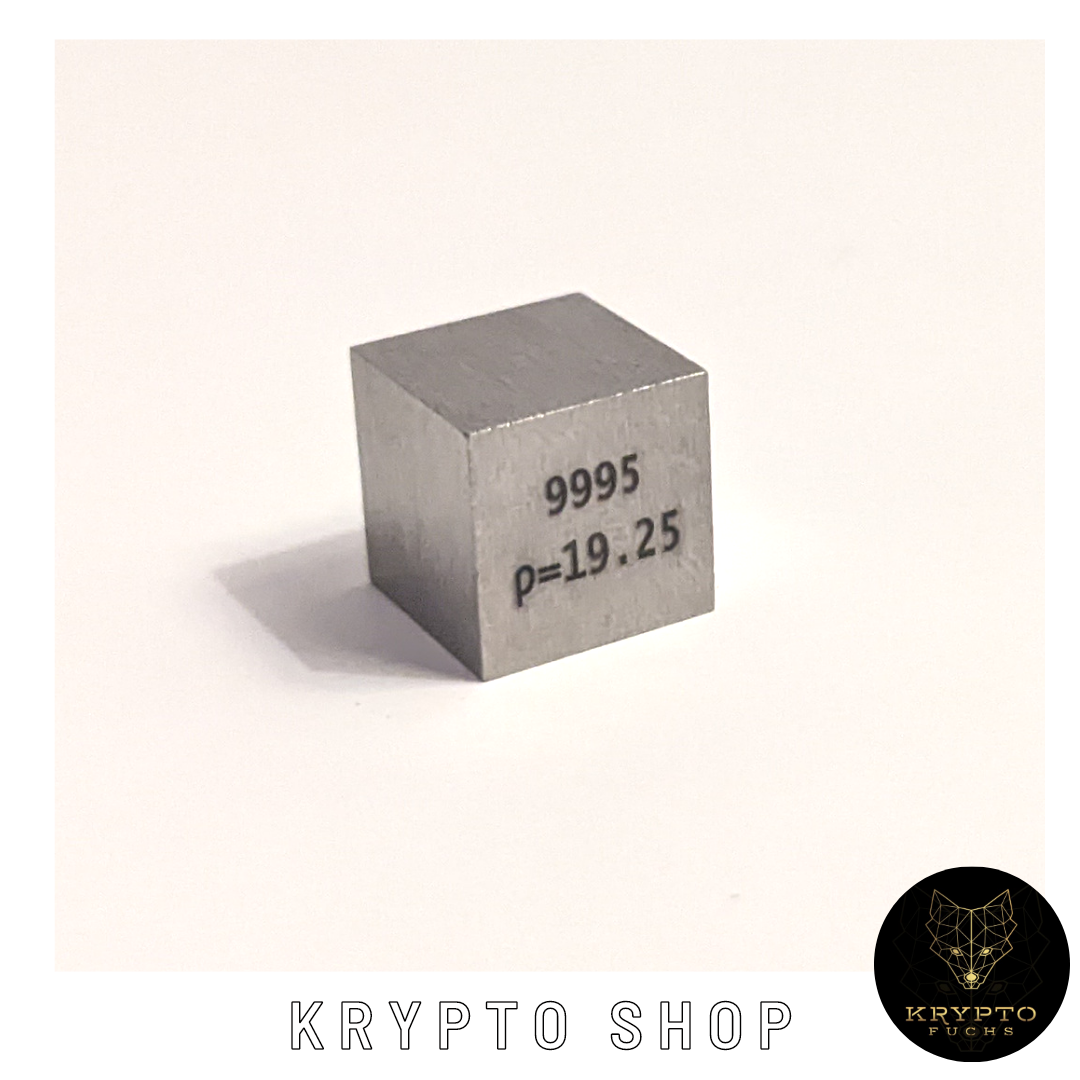 Tungsten Cube, Wolfram Würfel 99.95% – Ansicht 5 | KryptoFuchs