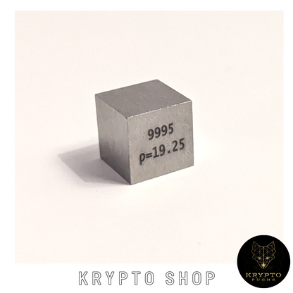Tungsten Cube, Wolfram Würfel 99.95% – Ansicht 5 | KryptoFuchs