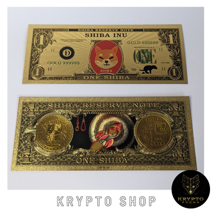 Shiba Inu SHIBA Krypto Banknote