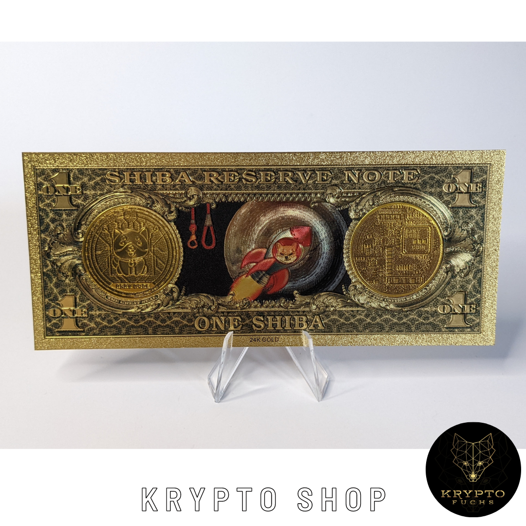 Shiba Inu SHIBA Krypto Banknote