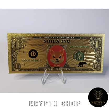 Shiba Inu SHIBA Krypto Banknote
