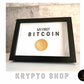Krypto Kunst "My first Bitcoin"
