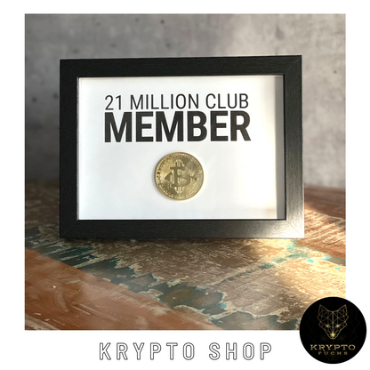 Krypto Kunst "21 Millionen Club Member" – Produktbild 2 | KryptoFuchs