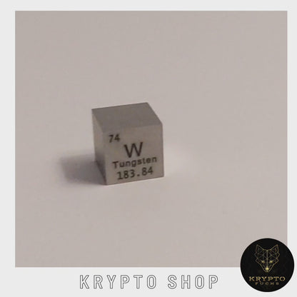 Wolfram Würfel 99,95% – Rückseite | KryptoFuchs