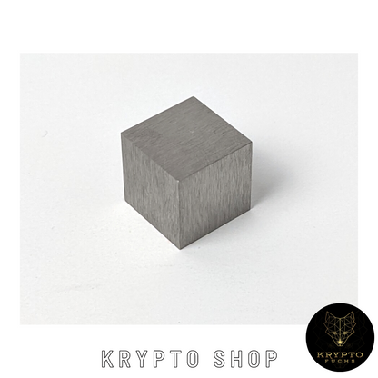 Wolfram Würfel 99,95% – Detailansicht | KryptoFuchs