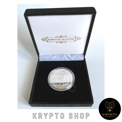 Tether USDT Kryptomünze 2021 Edition – Silber in Geschenkbox | KryptoFuchs