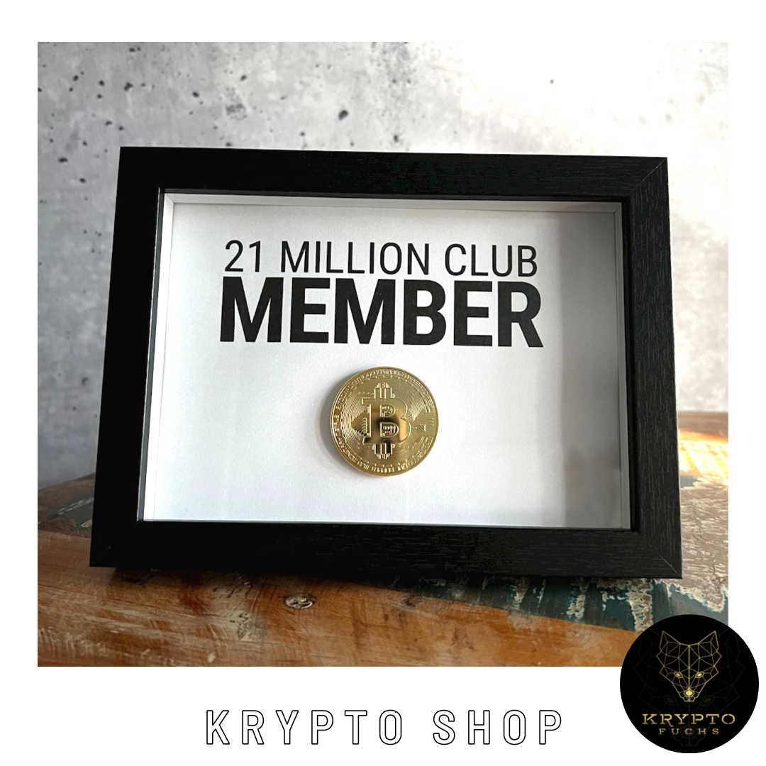 Krypto Kunst "21 Millionen Club Member" – Ansicht 7 | KryptoFuchs