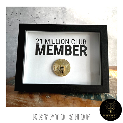 Krypto Kunst "21 Millionen Club Member" – Ansicht 7 | KryptoFuchs