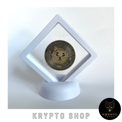 Shiba Inu SHIBA bicolor Kryptomünze 2021 Edition