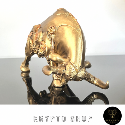 Bitcoin Bulle Miami Krypto 2022 BTC Skulptur