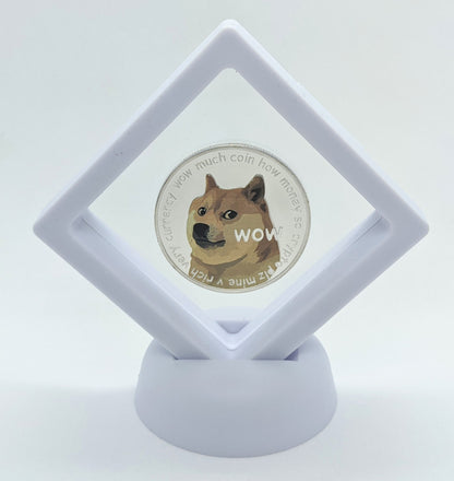 Dogecoin DOGE bicolor Kryptomünze