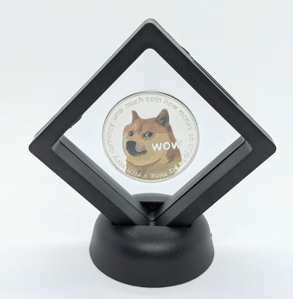 Dogecoin DOGE bicolor Kryptomünze