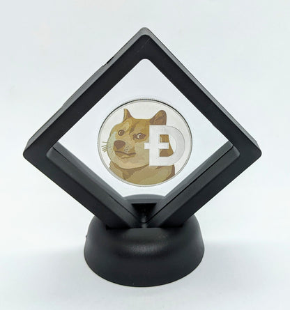 Dogecoin DOGE bicolor Kryptomünze